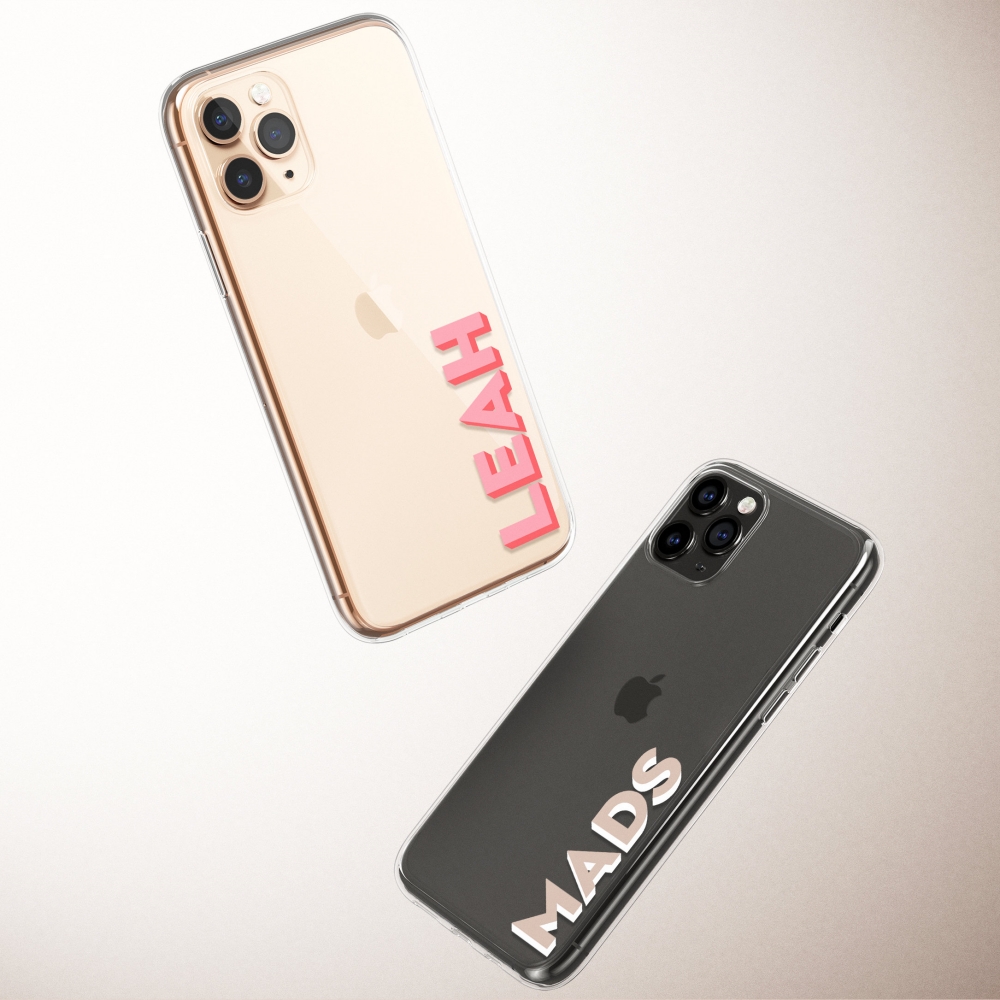 Weiche klare Anfangs buchstabe – Monogram Custom Case Bewertung und Preis